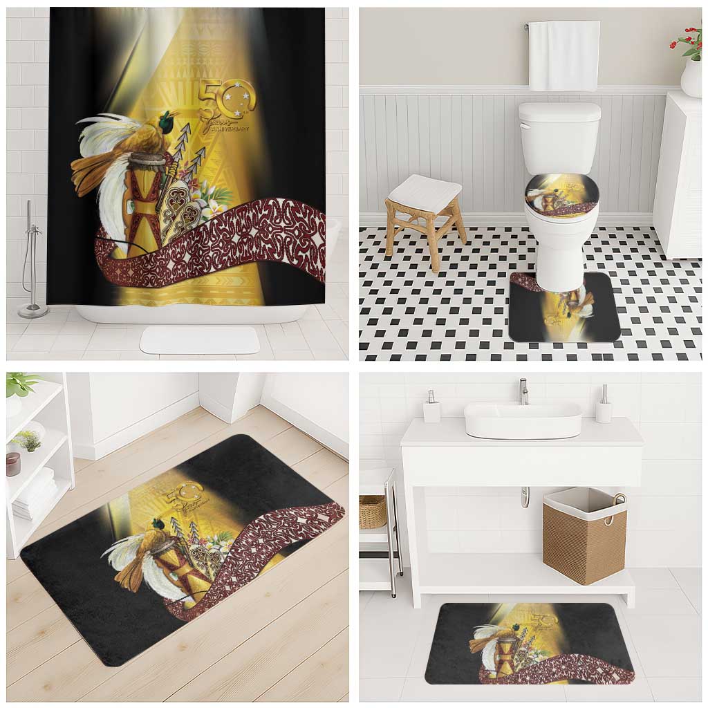 Papua New Guinea Bathroom Set 50 Years Of Independence - Polynesian Pride