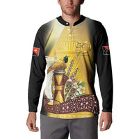 Papua New Guinea Button Sweatshirt 50 Years Of Independence - Polynesian Pride