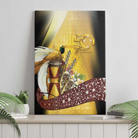 Papua New Guinea Canvas Wall Art 50 Years Of Independence - Polynesian Pride