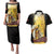 Papua New Guinea Couples Matching Puletasi and Hawaiian Shirt 50 Years Of Independence - Polynesian Pride