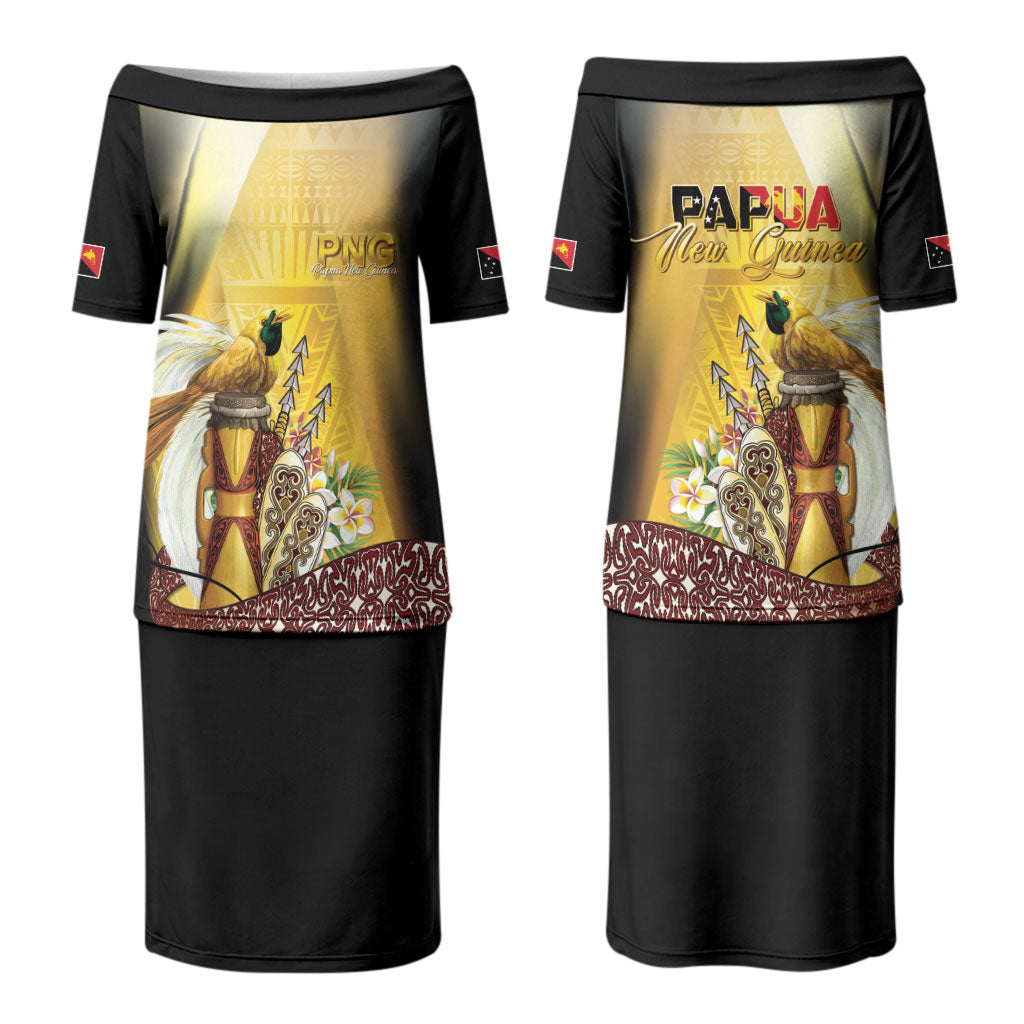 Papua New Guinea Couples Matching Puletasi and Hawaiian Shirt Independence Day Unique Style LT05 - Polynesian Pride