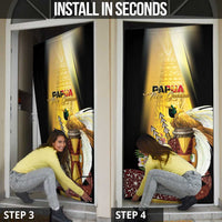 Papua New Guinea Door Cover 50 Years Of Independence - Polynesian Pride