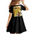 Papua New Guinea Family Matching Off Shoulder Maxi Dress and Hawaiian Shirt 50 Years Of Independence - Polynesian Pride