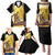 Papua New Guinea Family Matching Puletasi and Hawaiian Shirt 50 Years Of Independence - Polynesian Pride