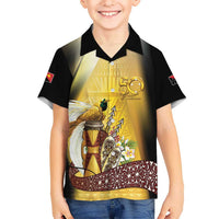 Papua New Guinea Hawaiian Shirt 50 Years Of Independence - Polynesian Pride