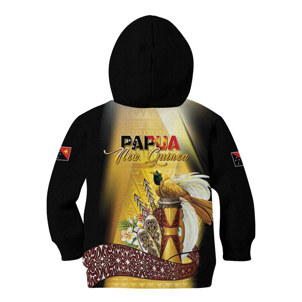 Papua New Guinea Kid Hoodie 50 Years Of Independence - Polynesian Pride