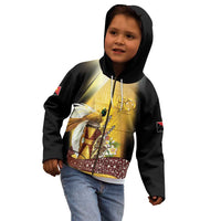 Papua New Guinea Kid Hoodie 50 Years Of Independence - Polynesian Pride