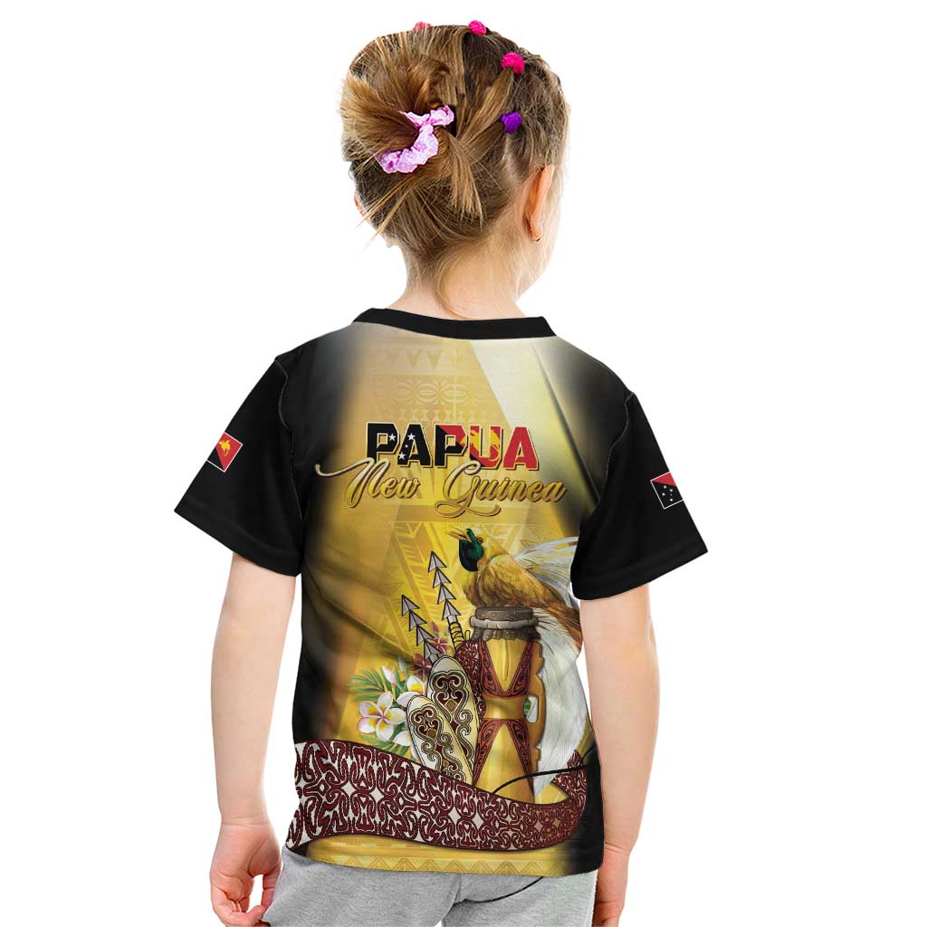 Papua New Guinea Kid T Shirt 50 Years Of Independence - Polynesian Pride