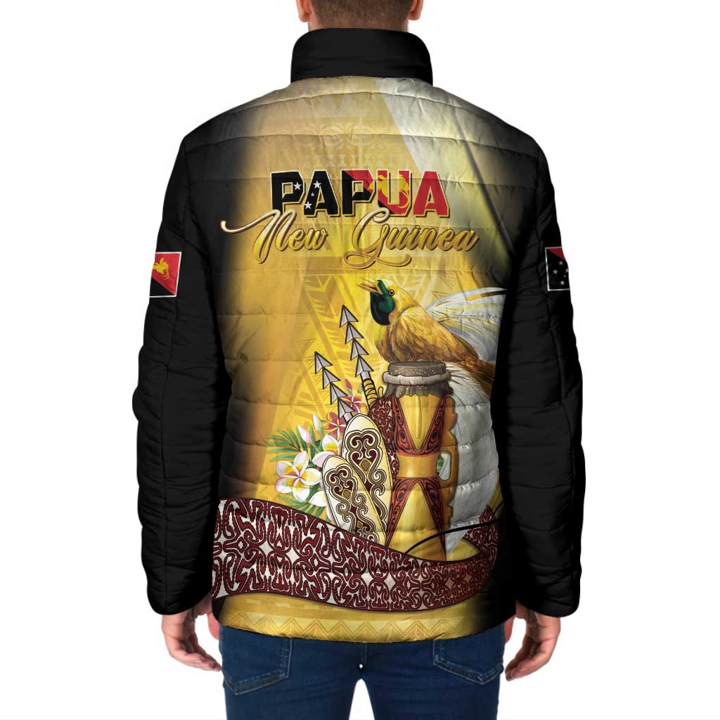 Papua New Guinea Padded Jacket 50 Years Of Independence - Polynesian Pride