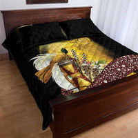 Papua New Guinea Quilt Bed Set 50 Years Of Independence - Polynesian Pride