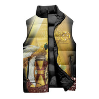 Papua New Guinea Sleeveless Puffer Jacket 50 Years Of Independence - Polynesian Pride