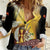 Papua New Guinea Women Casual Shirt 50 Years Of Independence - Polynesian Pride