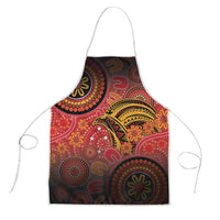 Papua New Guinea Apron Birds Of Paradise With Aboriginal Pattern - Polynesian Pride