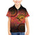 Papua New Guinea Family Matching Mermaid Dress and Hawaiian Shirt Birds Of Paradise With Aboriginal Pattern - Polynesian Pride