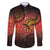 Papua New Guinea Family Matching Puletasi and Hawaiian Shirt Birds Of Paradise With Aboriginal Pattern - Polynesian Pride