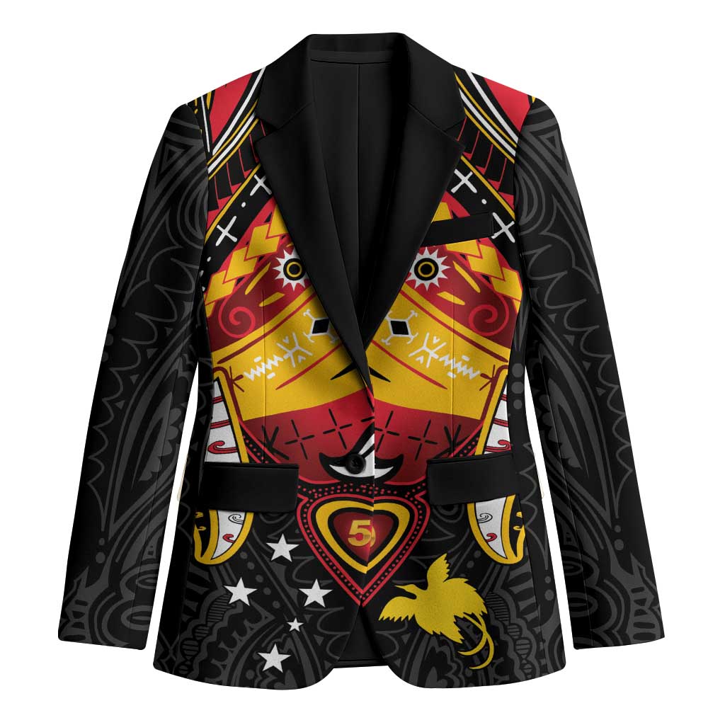 Papua New Guinea Independence Day Blazer Tribal Mask - Polynesian Pride
