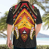 Papua New Guinea Independence Day Hawaiian Shirt Tribal Mask - Polynesian Pride