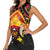 Papua New Guinea Independence Day Women Sleeveless Polo Shirt Tribal Mask - Polynesian Pride