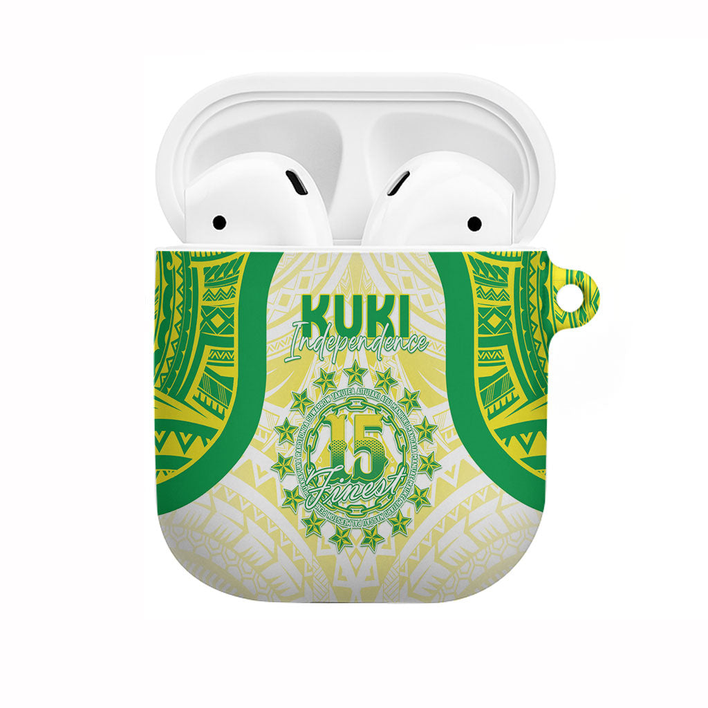 Kuki Independence 2026 AirPods Case Cook Islands 15 Finest White Version