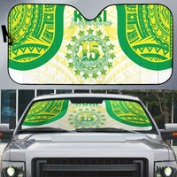 Kuki Independence 2026 Auto Sun Shade Cook Islands 15 Finest White Version