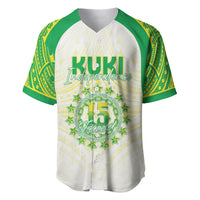 Kuki Independence 2026 Baseball Jersey Cook Islands 15 Finest White Version