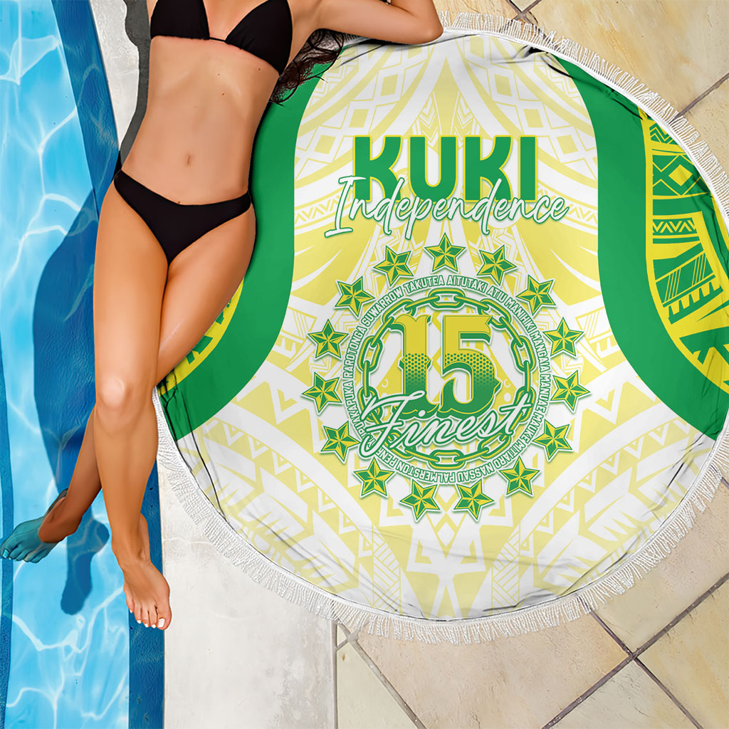 Kuki Independence 2026 Beach Blanket Cook Islands 15 Finest White Version