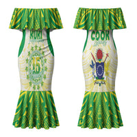 Kuki Independence 2026 Couples Matching Mermaid Dress and Long Sleeve Button Shirt Cook Islands 15 Finest White Version