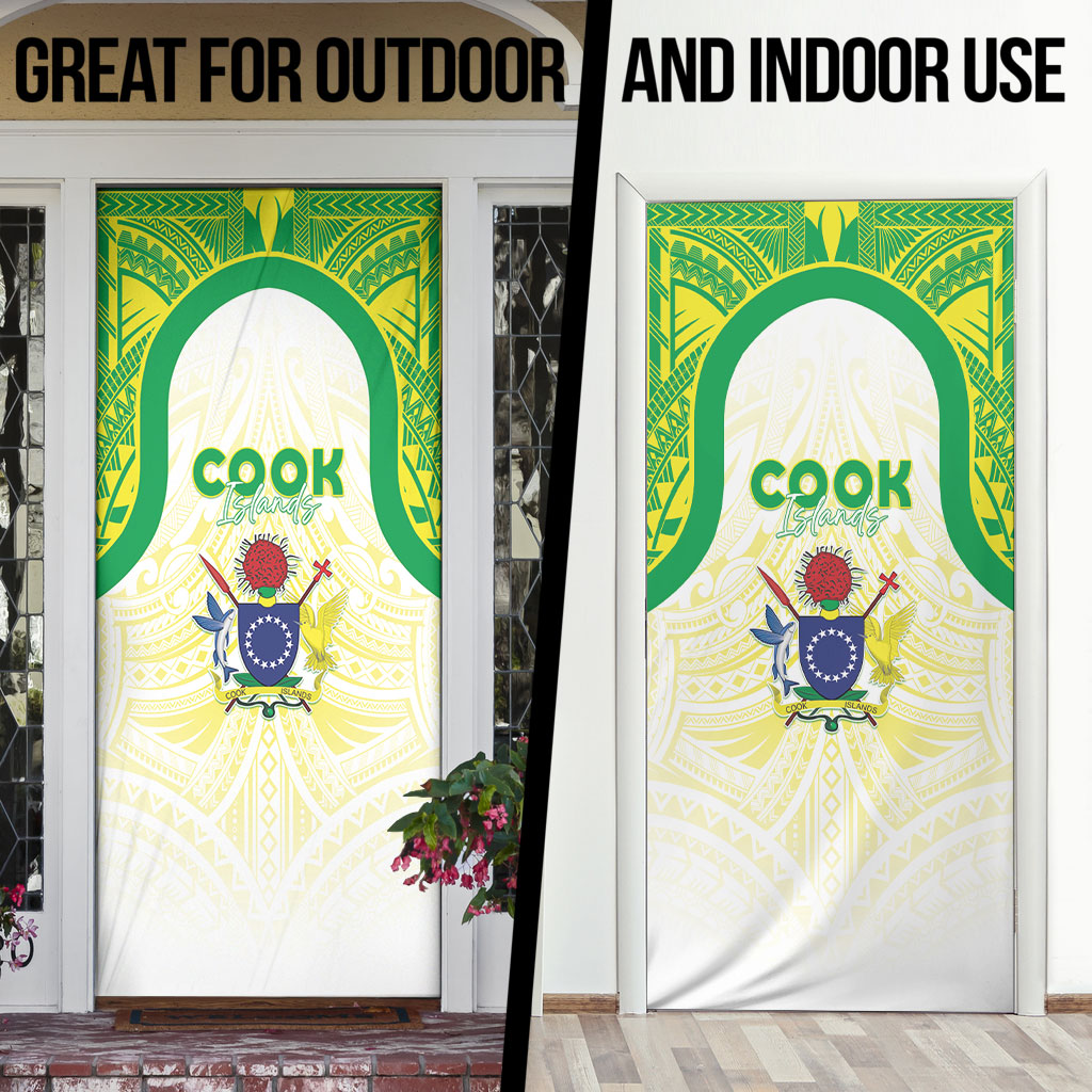 Kuki Independence 2026 Door Cover Cook Islands 15 Finest White Version