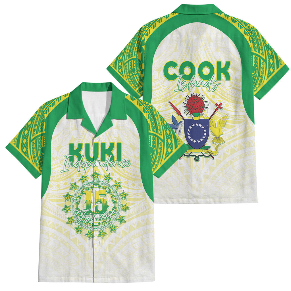 Kuki Independence 2026 Family Matching Long Sleeve Bodycon Dress and Hawaiian Shirt Cook Islands 15 Finest White Version