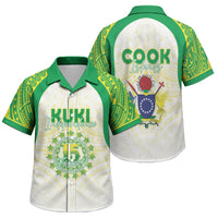 Kuki Independence 2026 Family Matching Off Shoulder Short Dress and Hawaiian Shirt Cook Islands 15 Finest White Version