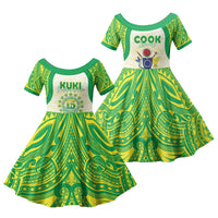 Kuki Independence 2026 Family Matching Summer Maxi Dress and Hawaiian Shirt Cook Islands 15 Finest White Version