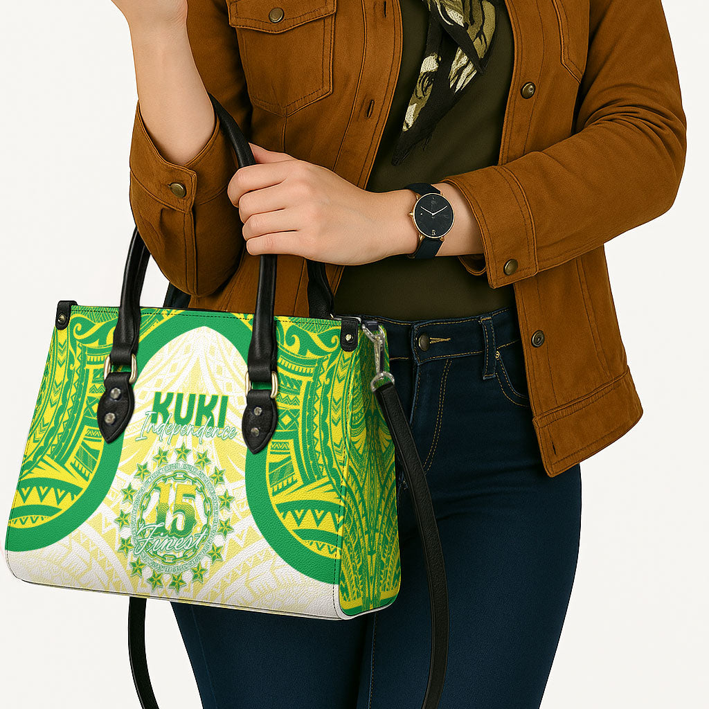 Kuki Independence 2026 Leather Bag Cook Islands 15 Finest White Version