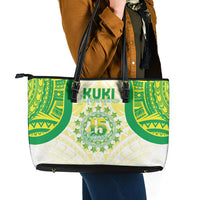 Kuki Independence 2026 Leather Tote Bag Cook Islands 15 Finest White Version