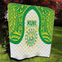 Kuki Independence 2026 Quilt Cook Islands 15 Finest White Version