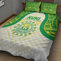 Kuki Independence 2026 Quilt Bed Set Cook Islands 15 Finest White Version