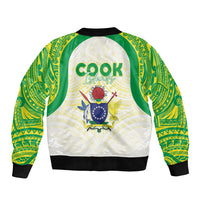 Kuki Independence 2026 Sleeve Zip Bomber Jacket Cook Islands 15 Finest White Version