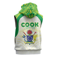 Kuki Independence 2026 Sleeveless Zip Hoodie Cook Islands 15 Finest White Version