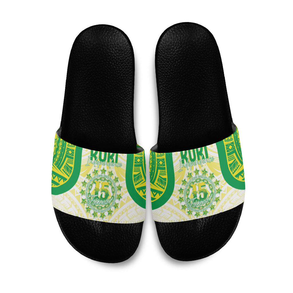 Kuki Independence 2026 Slide Sandals Cook Islands 15 Finest White Version