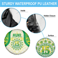 Kuki Independence 2026 Spare Tire Cover Cook Islands 15 Finest White Version