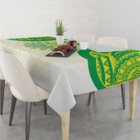 Kuki Independence 2026 Tablecloth Cook Islands 15 Finest White Version