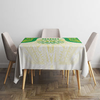 Kuki Independence 2026 Tablecloth Cook Islands 15 Finest White Version
