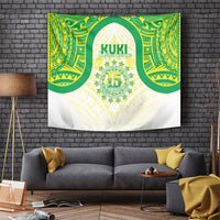 Kuki Independence 2026 Tapestry Cook Islands 15 Finest White Version