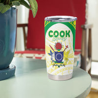 Kuki Independence 2026 Tumbler Cup Cook Islands 15 Finest White Version