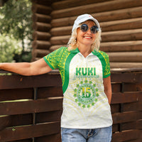 Kuki Independence 2026 Women Polo Shirt Cook Islands 15 Finest White Version