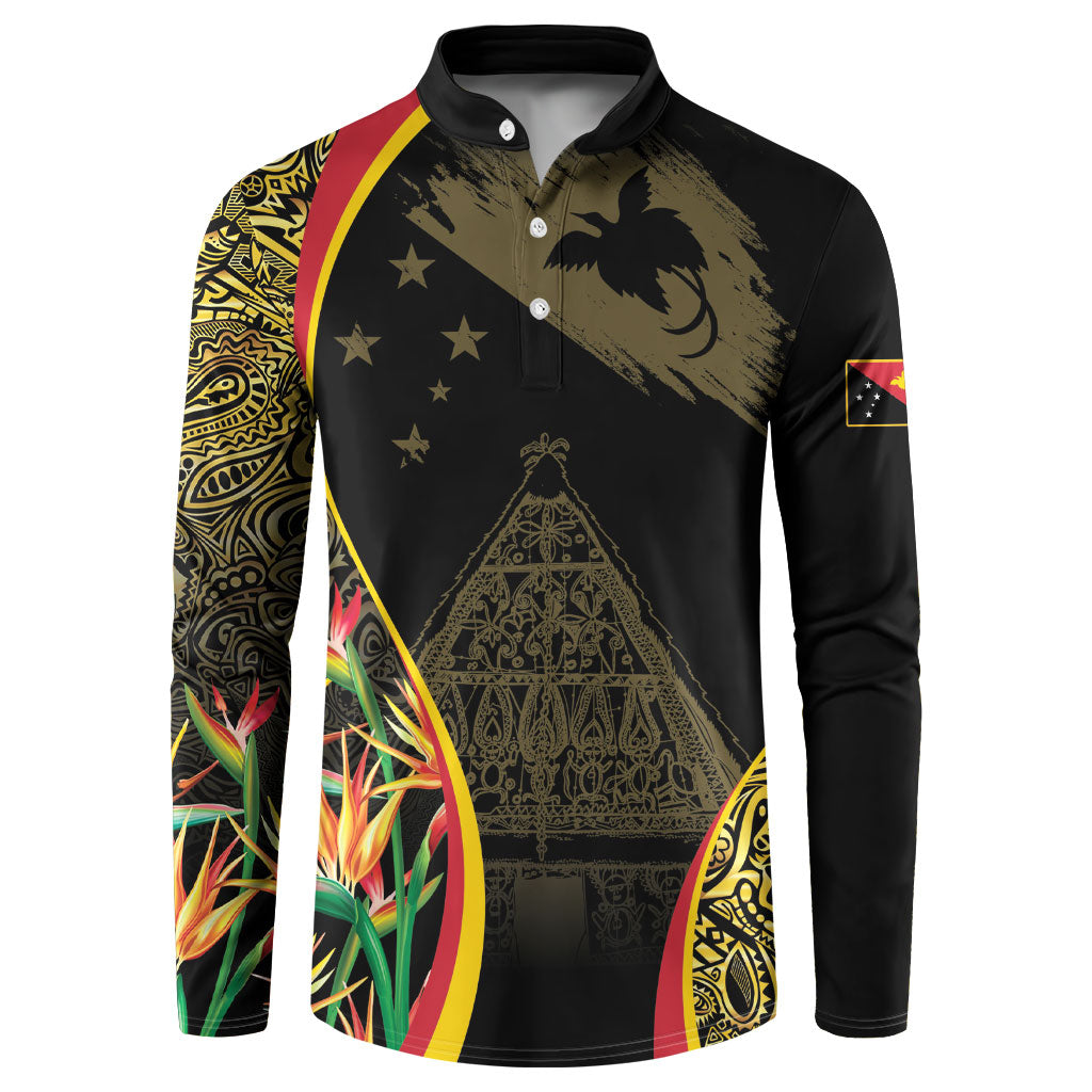 Papua New Guinea Hapi De Bilong Indipendens Button Sweatshirt Special Style