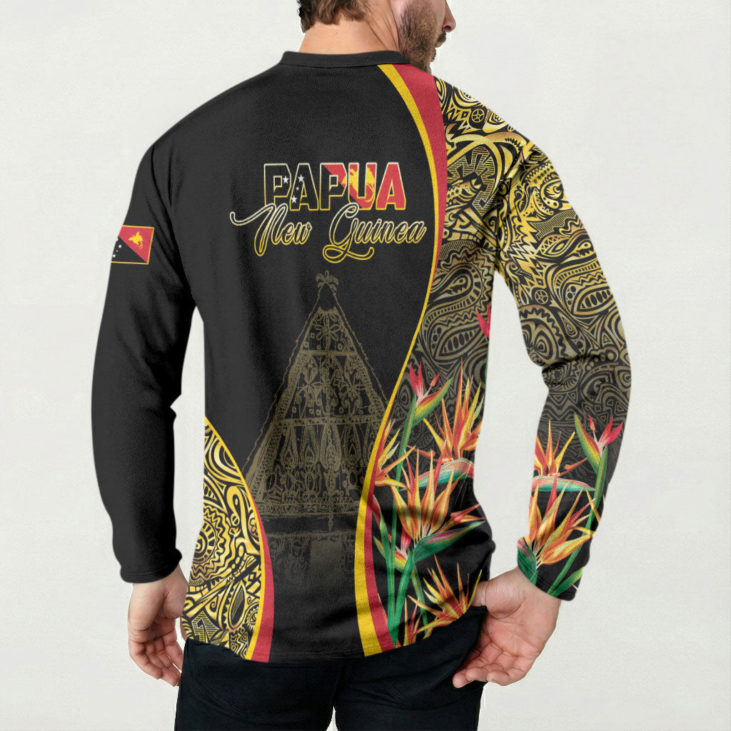 Papua New Guinea Hapi De Bilong Indipendens Button Sweatshirt Special Style