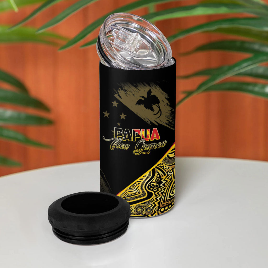 Papua New Guinea Hapi De Bilong Indipendens 4 in 1 Can Cooler Tumbler Special Style
