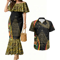 Papua New Guinea Hapi De Bilong Indipendens Couples Matching Mermaid Dress and Hawaiian Shirt Special Style