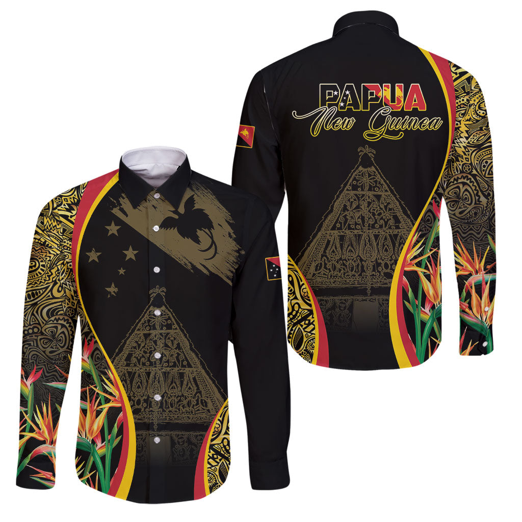 Papua New Guinea Hapi De Bilong Indipendens Family Matching Off Shoulder Maxi Dress and Hawaiian Shirt Special Style