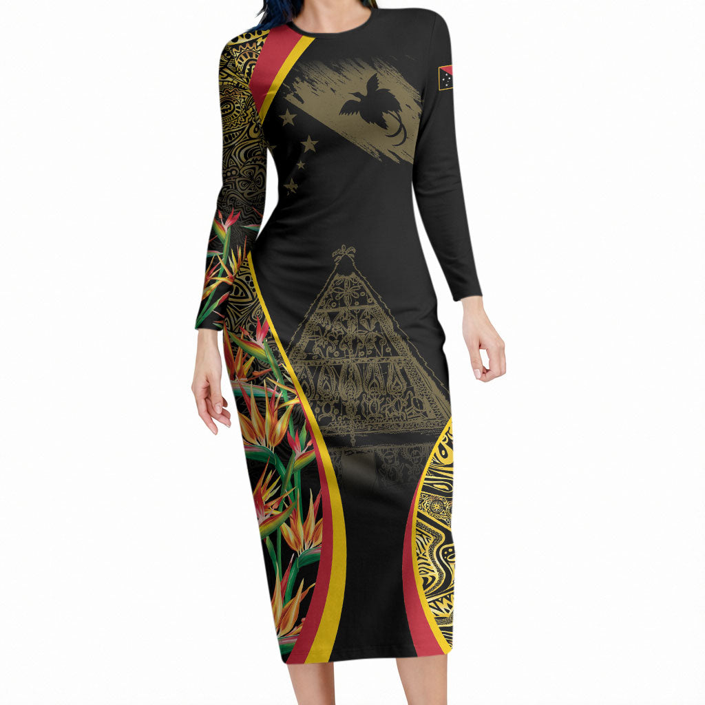 Papua New Guinea Hapi De Bilong Indipendens Long Sleeve Bodycon Dress Special Style
